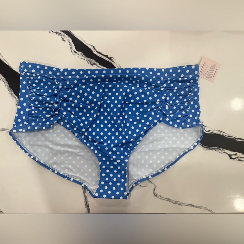 Ruby Ribbon Riviera Swim Brief Pacific Dot Size 3XL
